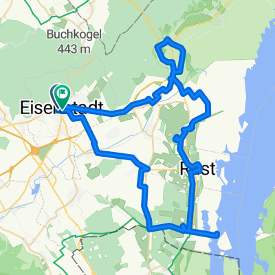 Festivalradweg vom Neusiedl