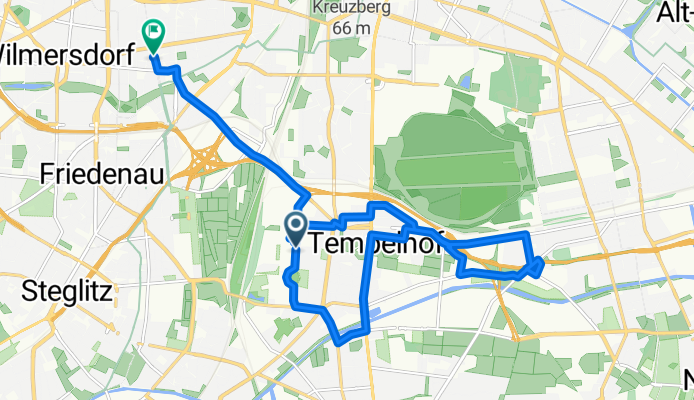 Alboinstraße, Berlin nach Innsbrucker Straße, Berlin