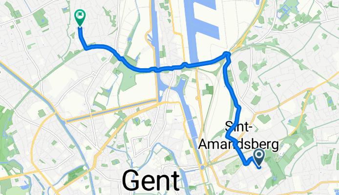 Jos Verdegemstraat, Gent naar Kanariestraat, Gent