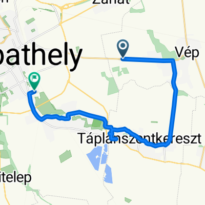 8443-as mellékút, Vép - Liliom utca, Szombathely