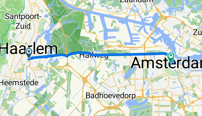 De Haarlem à Amsterdam