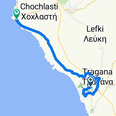 Lefki to Marathopoli