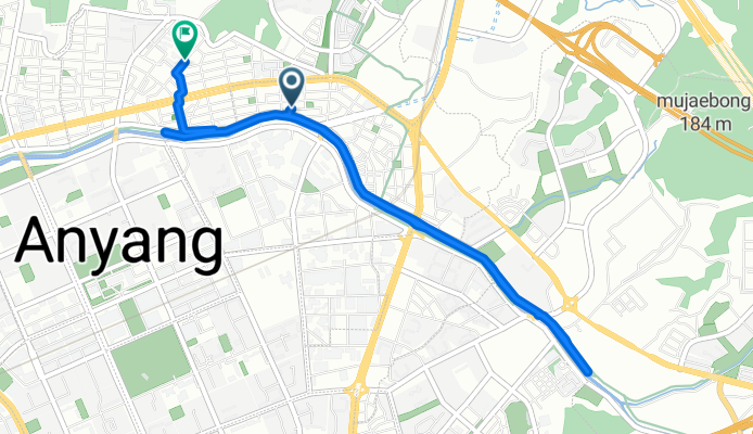 관양동, 안양시에서 관악대로359번길, 안양시까지