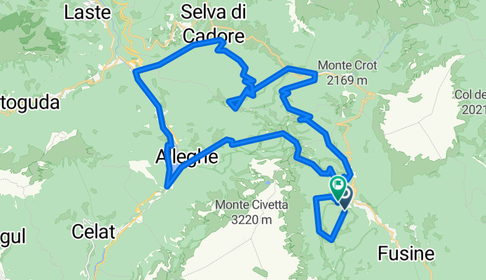 Civetta Superbike Tour delle tre Valli del Civetta.