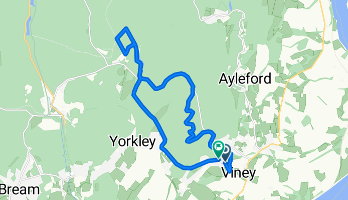 Sandy Mount, Lydney to Sandy Mount, Lydney