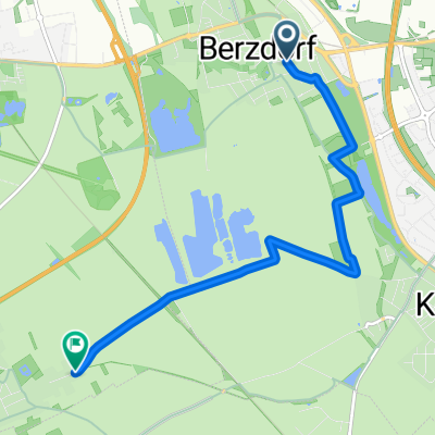 Hauptstraße, Wesseling nach Weiherhofstraße, Brühl