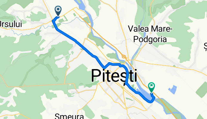 Strada Serelor, Bascov to Autostrada București-Pitești, Ștefănești