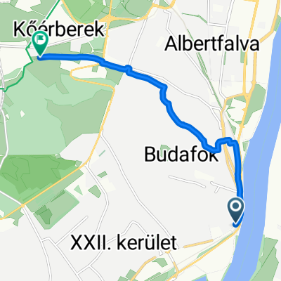 Nagytétényi út, Budapest - Kőérberki dűlő, Budapest