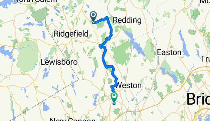 From Redding to Wilton