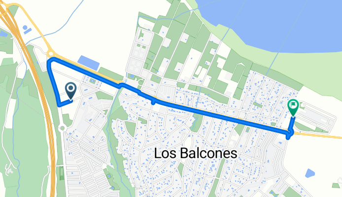 Calle Benissa, Torrevieja do Urbanització los Balcones, Torrevieja