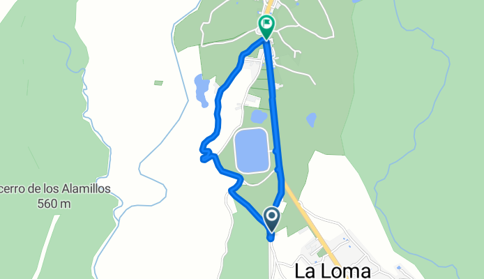 De Calle Cementerio a Calle Santa Maria de Nieva