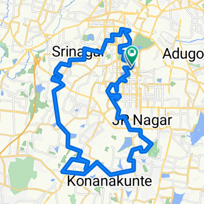 15th Cross Road to South End Road