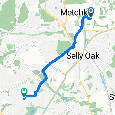 Ring Road South, Birmingham to St Denis Road, Birmingham