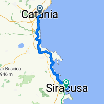 Piazza Stesicoro to Piazzale Guglielmo Marconi