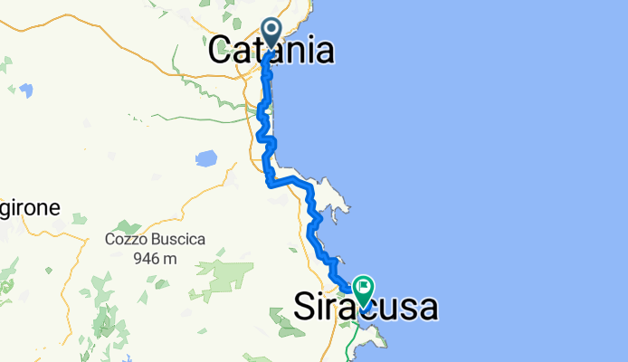 Piazza Stesicoro to Piazzale Guglielmo Marconi