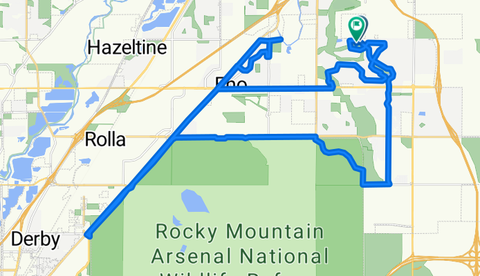 E 111th Pl, Commerce City to E 111th Pl, Commerce City