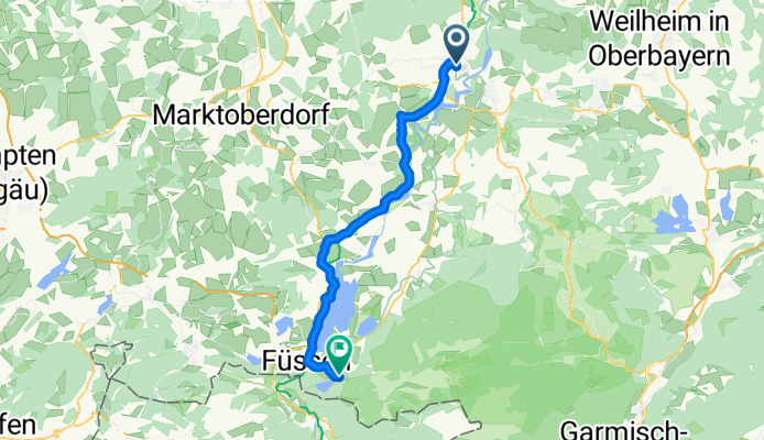 Von Schongau bis Schwangau