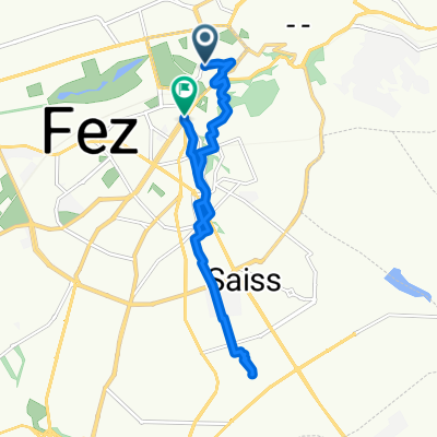 Route to Rue de Koweit