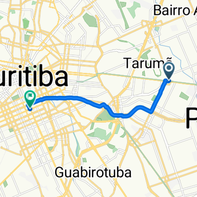 Rota para Avenida Sete de Setembro