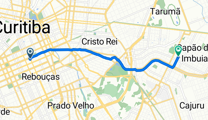 De Avenida Silva Jardim a Rua Professora Olga Balster