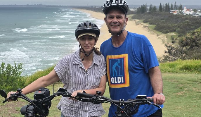 Photo 1 of the Bikemap route "Pt Cartwright to Moffat Beach e-Bike Tour"