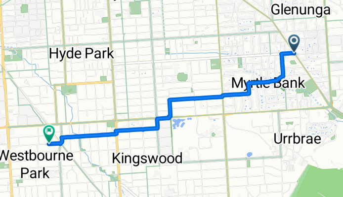 Fowlers Rd, Glenunga to Marlborough Rd, Westbourne Park