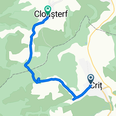 Criț, Bunesti to DC53, Saschiz