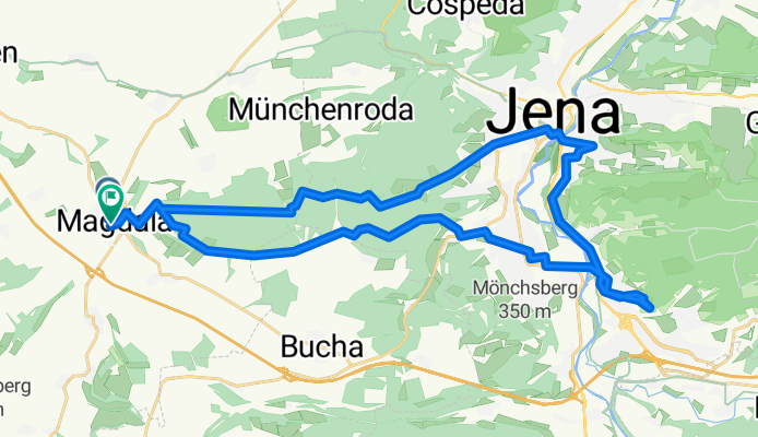 Ottstedter Straße, Magdala nach Johannisstraße, Magdala