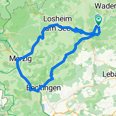 Von Bardenbach nach Merzig