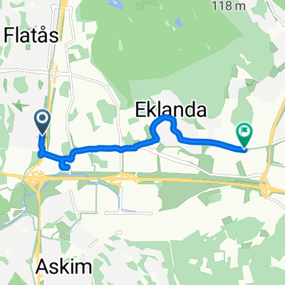 Sändaregatan 6A to Alfagatan