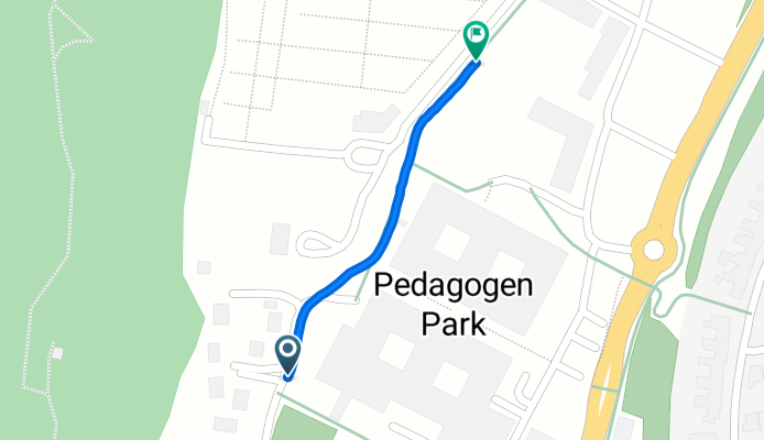 Alfagatan to Tentamensgatan