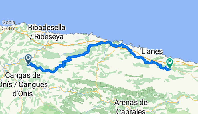 Cangas de Onis - Llanes