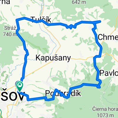 Route in Ľubotice