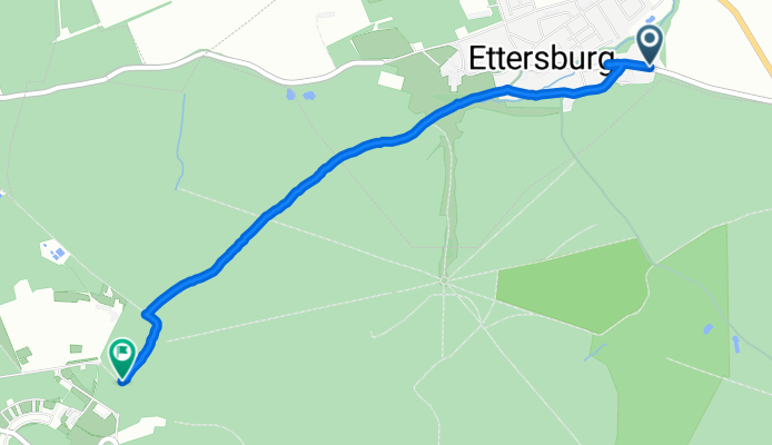 In der Grotte, Ettersburg nach Weimar