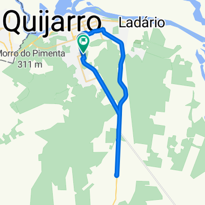 De Rua Luís Feitosa Rodrigues a Rua Luís Feitosa Rodrigues