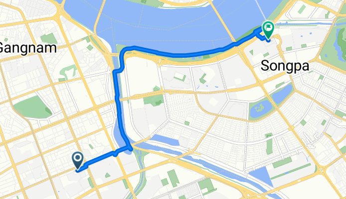 KR 서울특별시 강남구 삼성로57길 (대덕빌딩) 2~3층 ~ 신천동 신천장미2차아파트