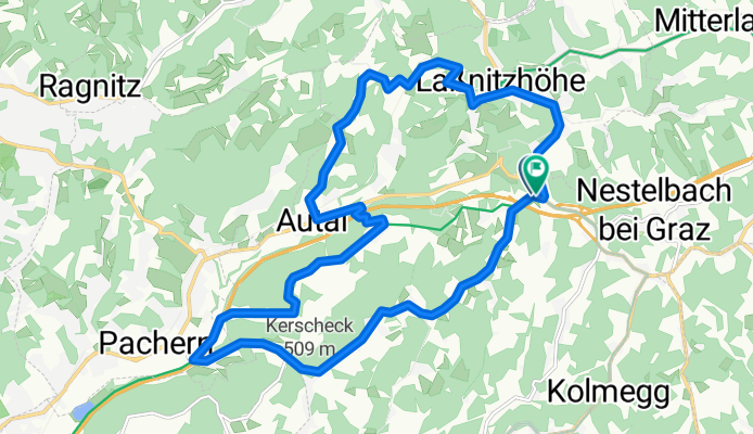 Moggau, Laßnitzhöhe nach Hauptstraße, Laßnitzhöhe