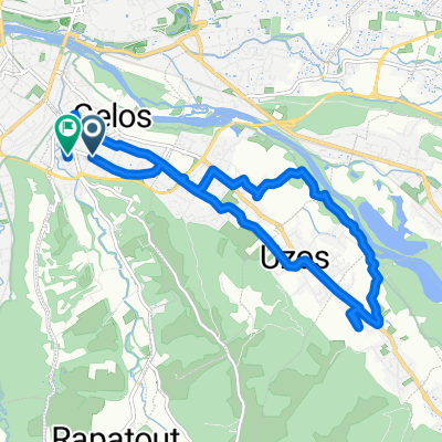 Avenue Simin Palay, Gelos à Avenue de la République, Gelos