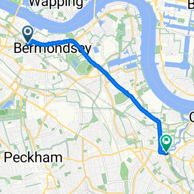 Druid Street, London to Deptford Bridge, London