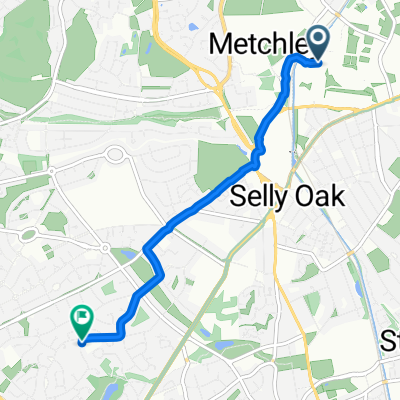 Ring Road South, Birmingham to St Denis Road, Birmingham