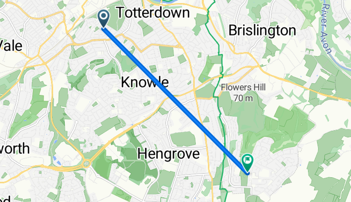 Route to Haberfield House