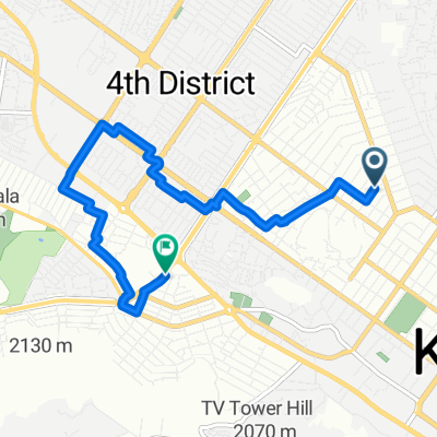 Qualla-e-Fatullah Street 3, Kabul to Martyr Ajmal Naqshbandi Road, Kabul