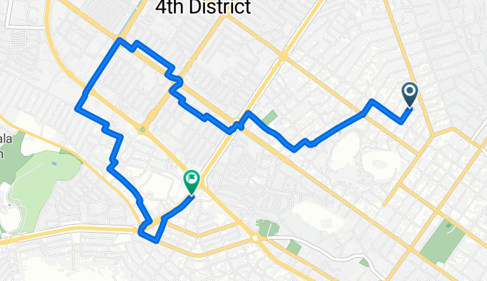 Qualla-e-Fatullah Street 3, Kabul to Martyr Ajmal Naqshbandi Road, Kabul