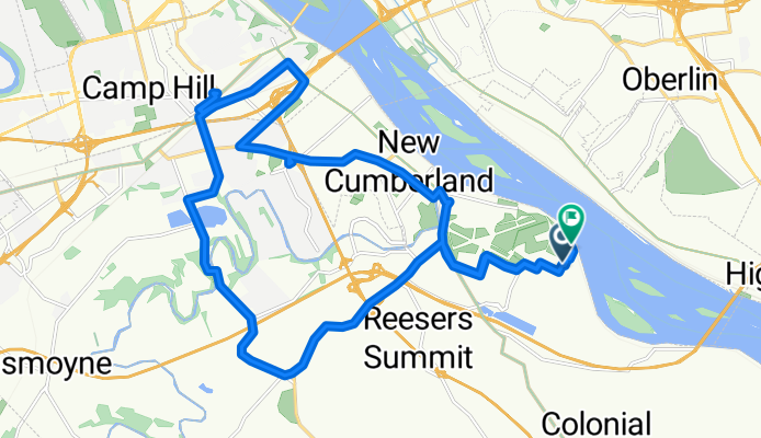 F Avenue to Mifflin Avenue