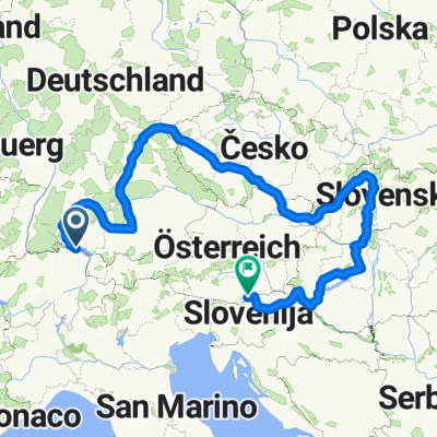 Von Kreuzlingen bis Dolní Žandov