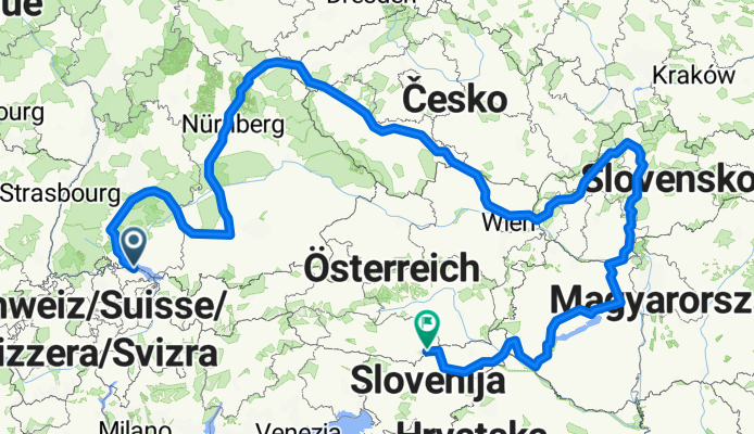 Von Kreuzlingen bis Dolní Žandov