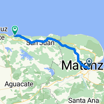 De Matanzas a Santa Cruz del Norte