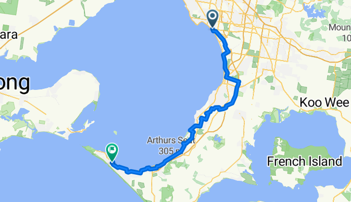 Lewis St, Mordialloc to Tuckey St, Sorrento