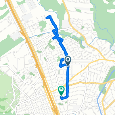 Rota para Rua Raul Pompéia Ate 519 520, Curitiba