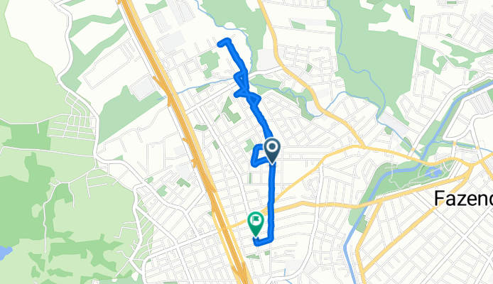 Rota para Rua Raul Pompéia Ate 519 520, Curitiba